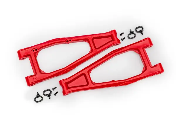 Traxxas Suspension arm, upper, red (left or right, front) (2) — image 2 of 2