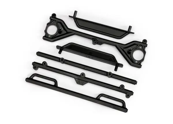Traxxas Crossbars, body cage (top, middle, interior + roof)/ step rails (left + right) (attaches to 10911 body) &mdash; image 2 of 2