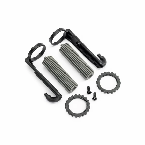 Traxxas Reservoirs, shocks, front (2)/ 3x8mm BCS (2)