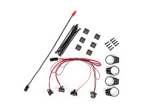 Traxxas LED light kit (underbody, damper-mounted) (requires 6588X accessory power supply or 10998 LED light kit) — image 2 of 2