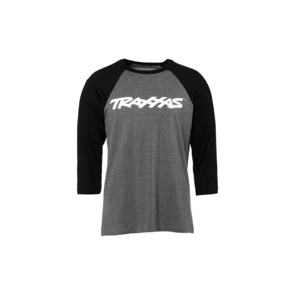 Traxxas Traxx Raglan Shirt Grey / Black XL — image 2 of 2