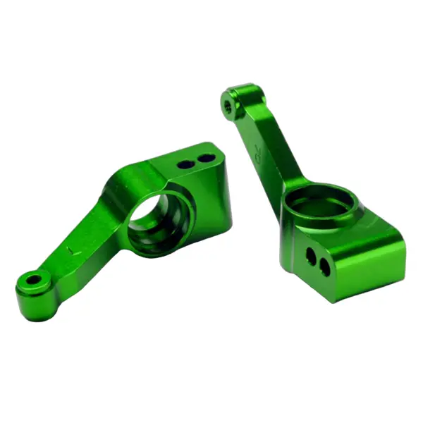 Traxxas Carriers stub axle (green-anodized 6061-T6 Aluminium) (rear) (2) — image 1 of 3
