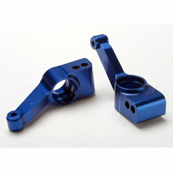 Traxxas 6061-T6 Aluminium Stub Axle Carriers (blue-anodized)