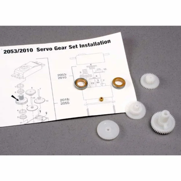 Traxxas Gear set (for 2018 servos)