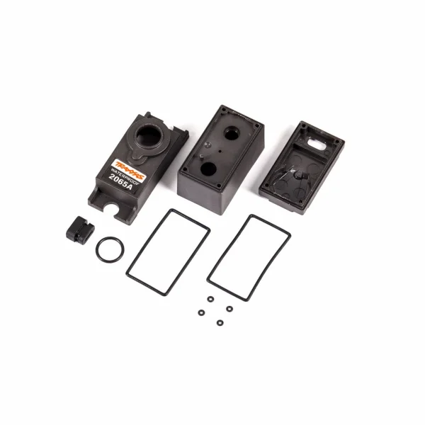 Traxxas Servo case/gaskets (for 2065R metal gear, waterproof, sub-micro servo)