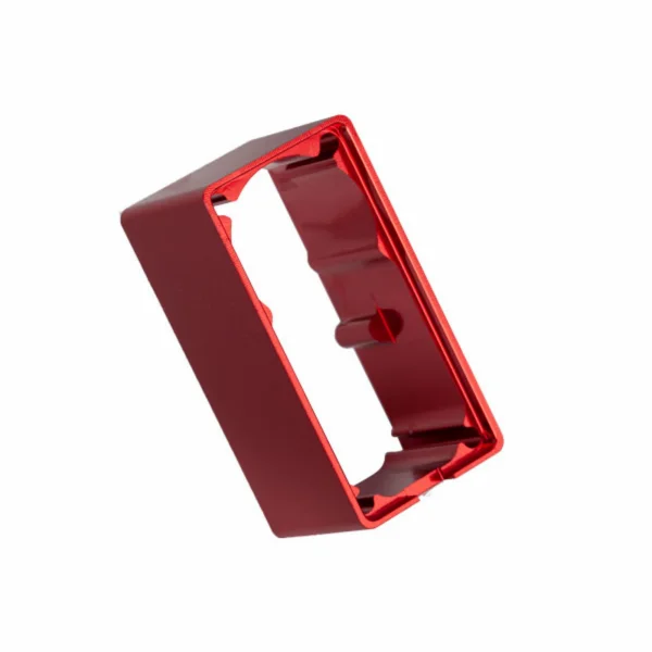 Traxxas Servo case Aluminium (red-anodized) (middle) (for 2255 servo)