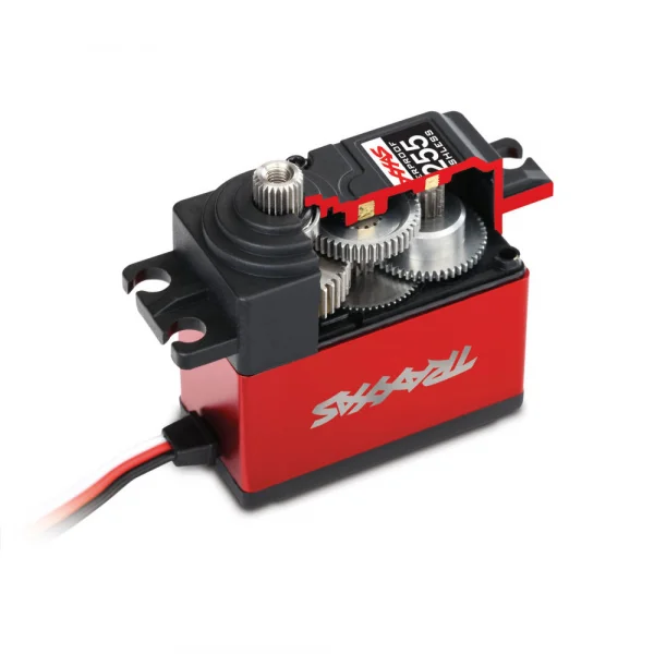 Traxxas 400 Red High Torque Digital Brushless Waterproof Servo - 28KG / 0.15s