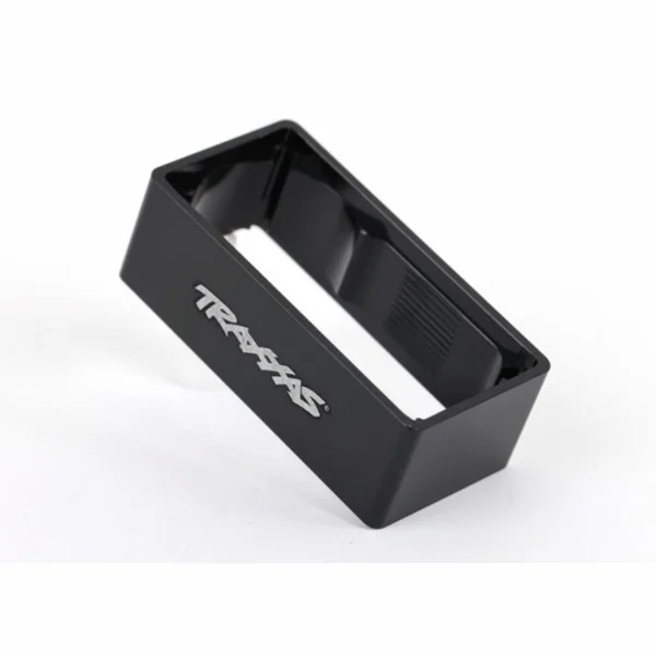 Traxxas Servo case, aluminium (black-anodised) (middle) (for 2275 servo)