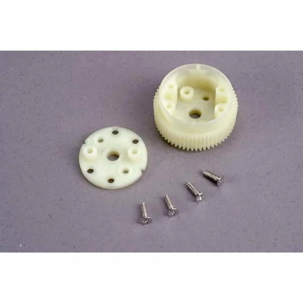 Traxxas Main diff gear w/side cover plate screws — image 1 of 3