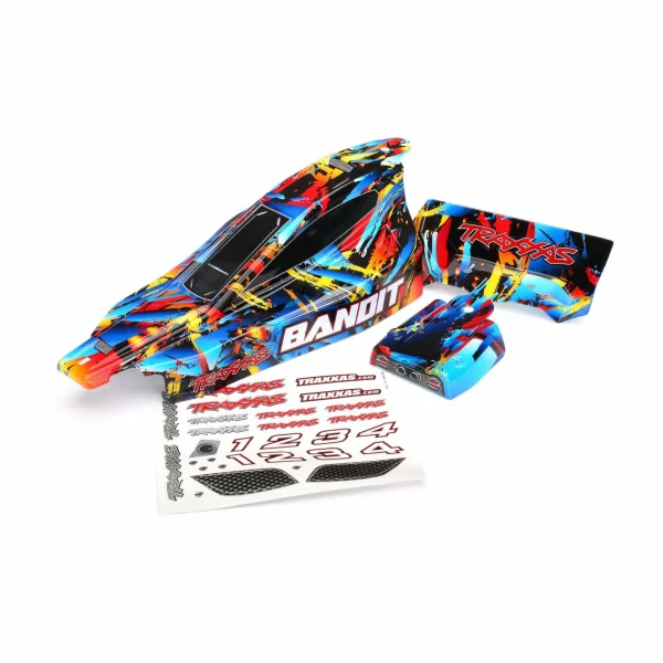 Traxxas Body Bandit Rock n Roll (painted decals applied)