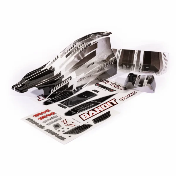 Traxxas Bandit 2WD Bodyshell - Half Painted Pro Graphix