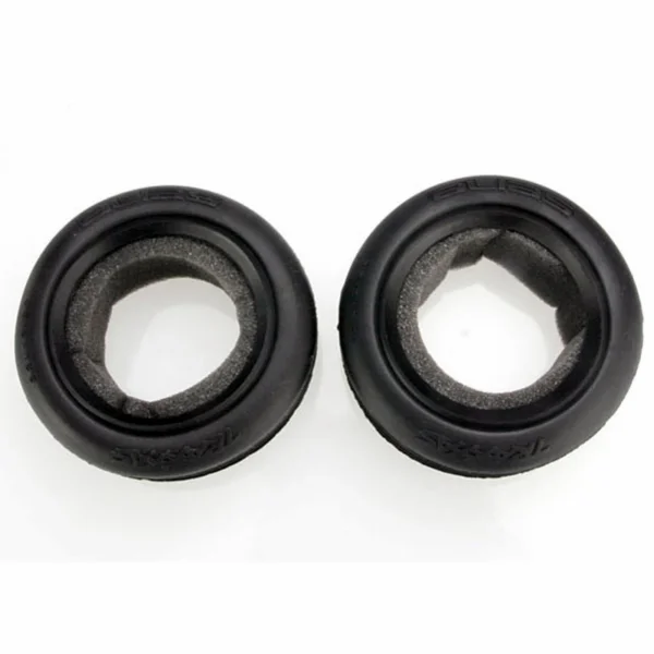 Traxxas Tires Alias ribbed 2.2 (wide front) (2)/ foam inserts (Bandit) (soft compound)