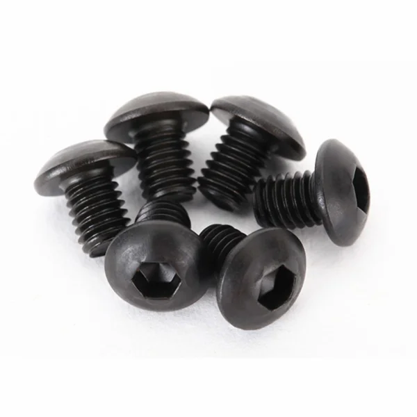 Traxxas Screws 3x4mm button-head machine (hex drive) (6)