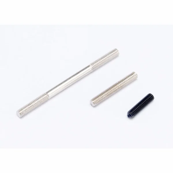 Traxxas Threaded rods (20/25/44mm 1 ea.)/ (1) 12mm set screw