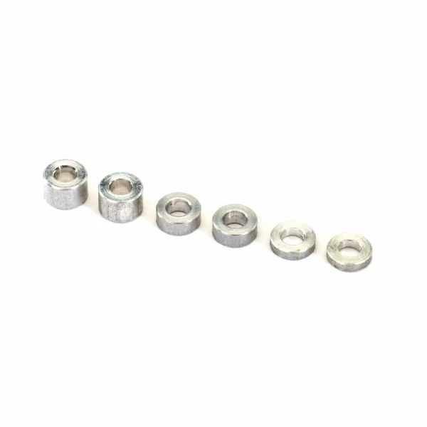 Traxxas Aluminium spacers: 3x6x1.5mm (2)/ 3x6x2.5mm (1)/ 3x6x3.8mm (2) ** CLEARANCE **