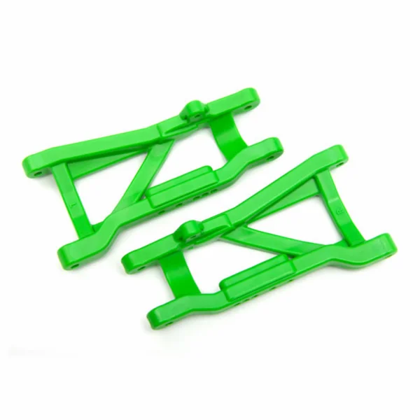 Traxxas Suspension arms, rear (green) (2) (heavy duty, cold weather material)