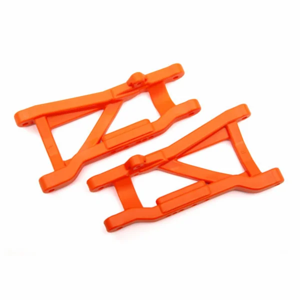 Traxxas Suspension arms, rear (orange) (2) (heavy duty, cold weather material)