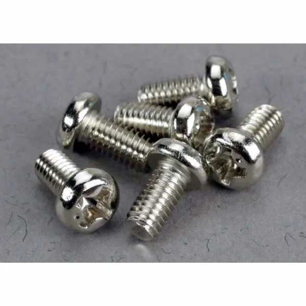 Traxxas Screws 3x6mm roundhead machine (6)