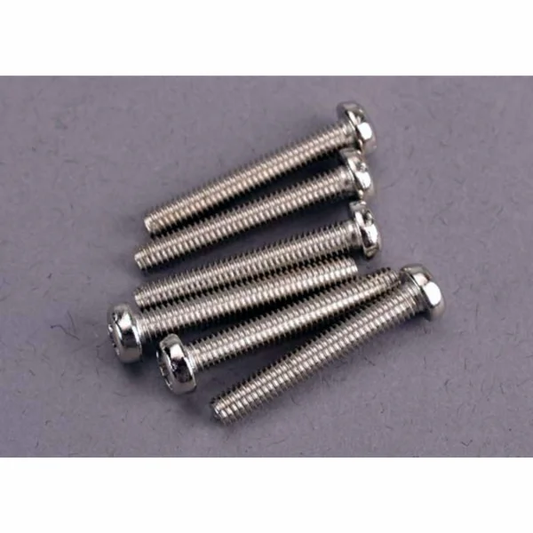 Traxxas Screws 3x20mm roundhead machine (6)