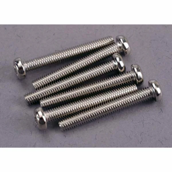 Traxxas Screws 3x23mm roundhead machine (6)