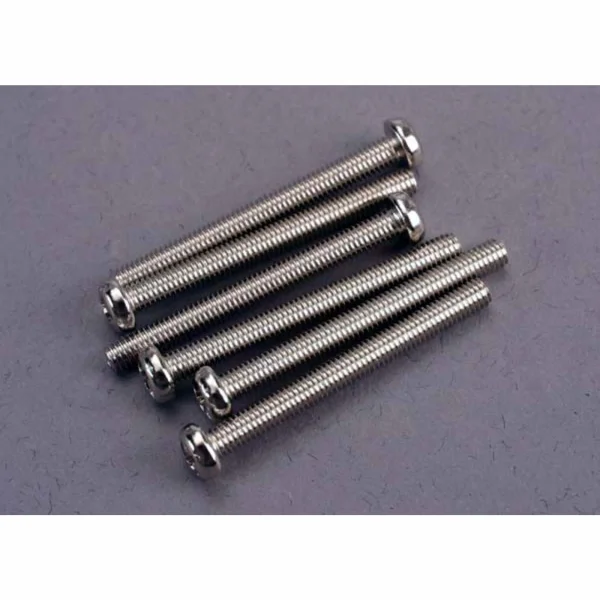 Traxxas Screws 3x30mm roundhead machine (6)