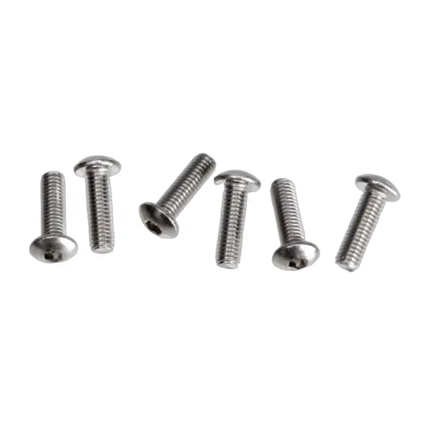 Traxxas Screws 3x10 button-head machine (hex drive) (stainless steel) (6) — image 1 of 3