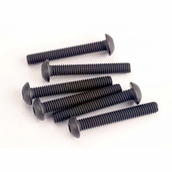 Screws - 3x20mm button-head machine (hex drive) (6)