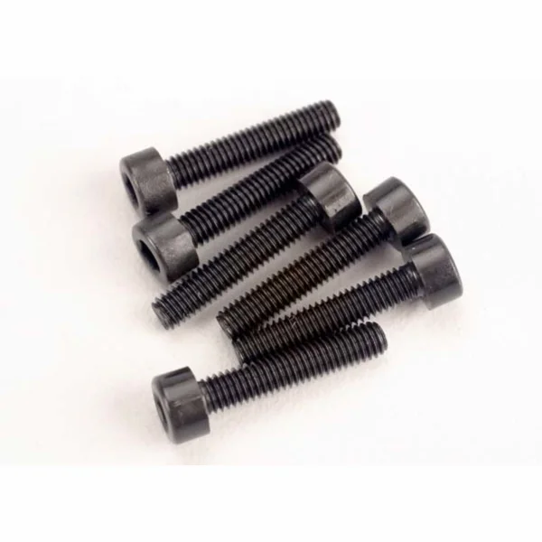 Head screws - 3x15mm cap-head machine (hex drive) (6) (TRX 2.5)