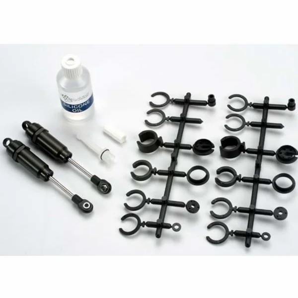 Traxxas Big Bore Shocks Hard-anodized PTFE-coated T6 Aluminium with Titanium Nitride Shafts (long)