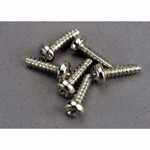 Traxxas Screws 3x10mm roundhead self-tapping (6) ** CLEARANCE **