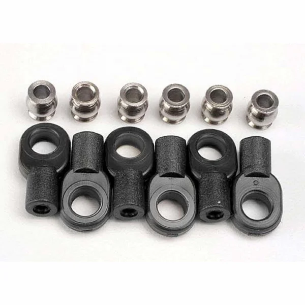 Traxxas Rod Ends short (6)/ hollow balls (6)