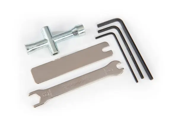 Traxxas Tool set (includes 15mm hex wrench / 20mm hex wrench / 25mm hex wrench/ 4-way wrench/ 8mm + 4mm wrench/ U-joint wrench) — image 2 of 2