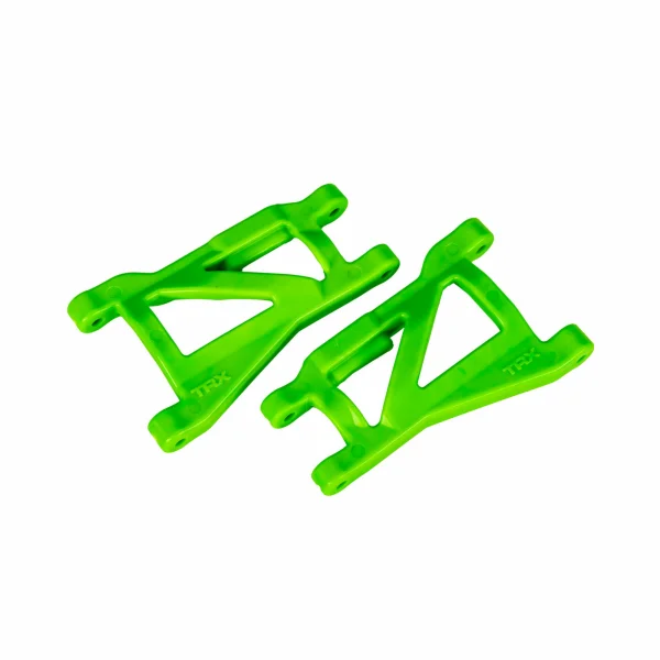 Traxxas Suspension arms, green (rear, left + right), heavy duty
