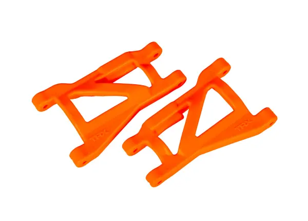 Traxxas Suspension arms, orange (rear, left + right), heavy duty &mdash; image 2 of 2
