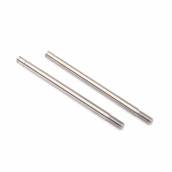 Traxxas Shock shafts steel chrome finish (X-long) (2)