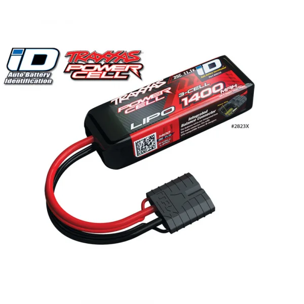 Traxxas iD LiPo Battery for 1:16 Vehicles - 1400mAh 11.1V 3S 25C