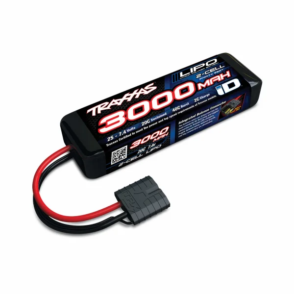 Traxxas iD LiPo Battery - 3000mAh 7.4V 2S 20C