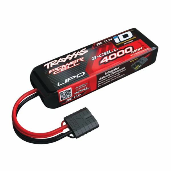 Traxxas 4000mAh 11.1V 3S 25C LiPo ID Battery - All Models
