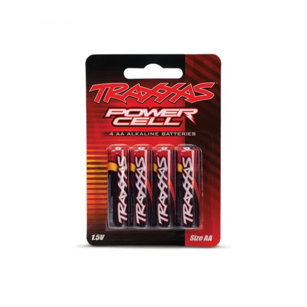 Traxxas Power Cell AA Alkaline Batteries (4)