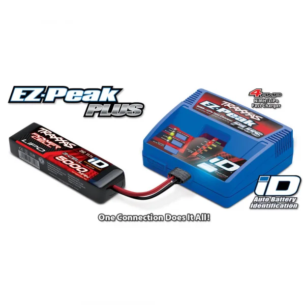 Traxxas EZ Peak Plus 4 AMP NiMh/LiPo ID Fast Charger