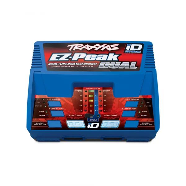 Traxxas ID EZ Peak Plus Dual Charger - 100W