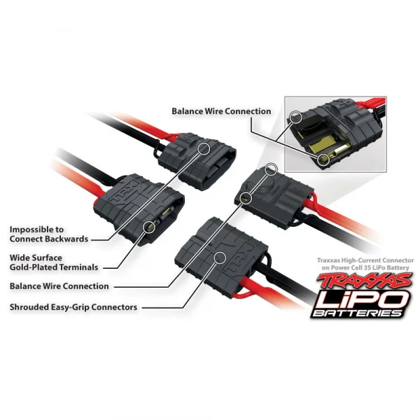 Traxxas Electronic Speed Control LaTrax waterproof (assembled with bullet connectors)
