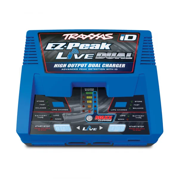 Traxxas EZ Peak Live 200W - Dual NiMH/LiPo iD Charger
