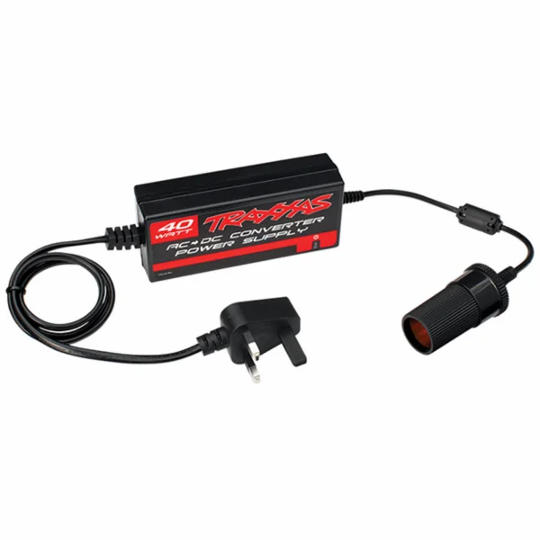 Traxxas 240v AC to 12v DC Power Supply 40W - UK Plug (HBZ1004)