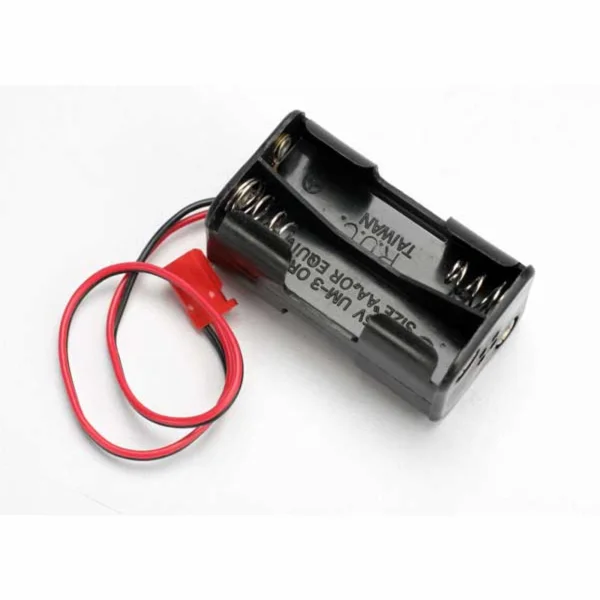 Traxxas Battery holder 4-cell (no on/off switch) (for Jato and others that use a male Futaba style connector)
