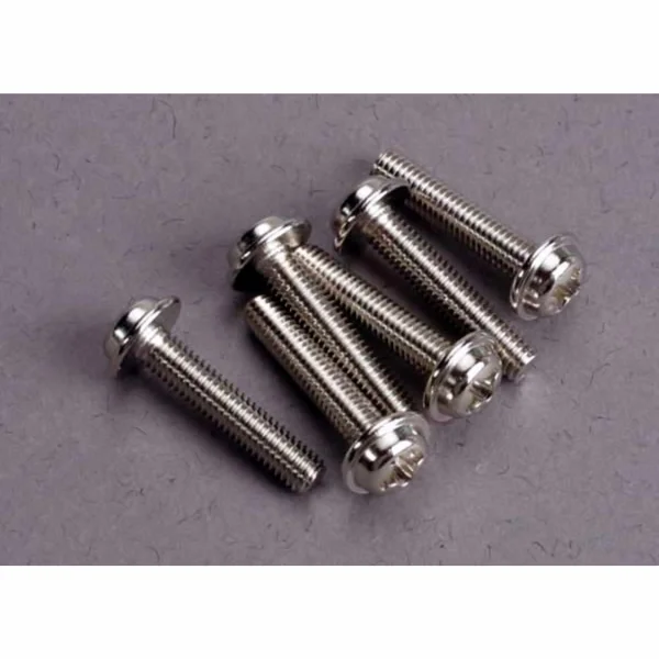 Traxxas Screws 3x15mm washerhead machine (6) — image 1 of 3