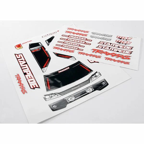 Traxxas Decal sheets Stampede