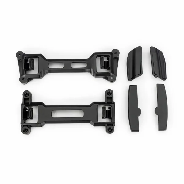Traxxas Latch, body mount, front (1), rear (1)/ latch mounts, front + rear (left + right) (for clipless body mounting)