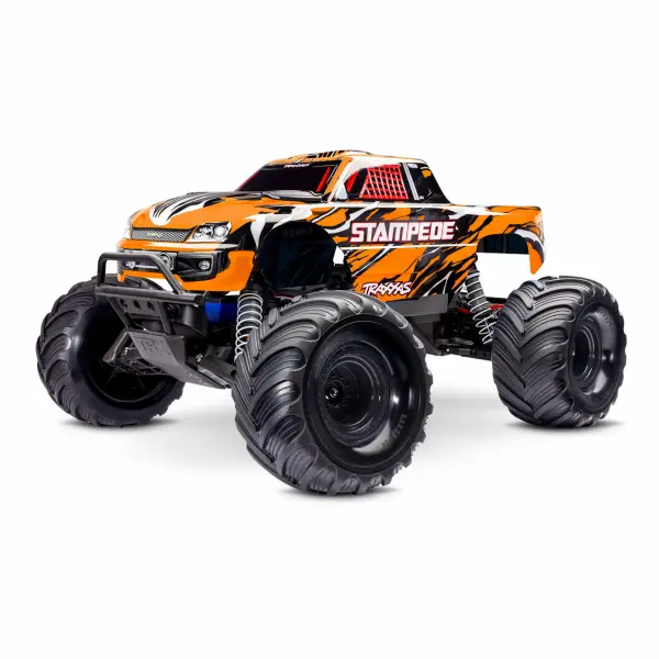 Traxxas Stampede HD 1:10 2WD RTR Monster Truck, Orange ( TQ 2-ch, XL-5, Titan 550, 7-Cell NiMH, 4A USB-C Charger) — image 1 of 6