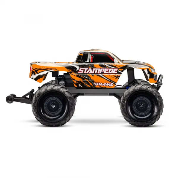 Traxxas Stampede HD 1:10 2WD RTR Monster Truck, Orange ( TQ 2-ch, XL-5, Titan 550, 7-Cell NiMH, 4A USB-C Charger) — image 3 of 6